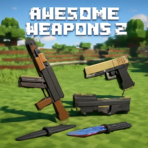 Cover of the Awesome Weapons 2 addon