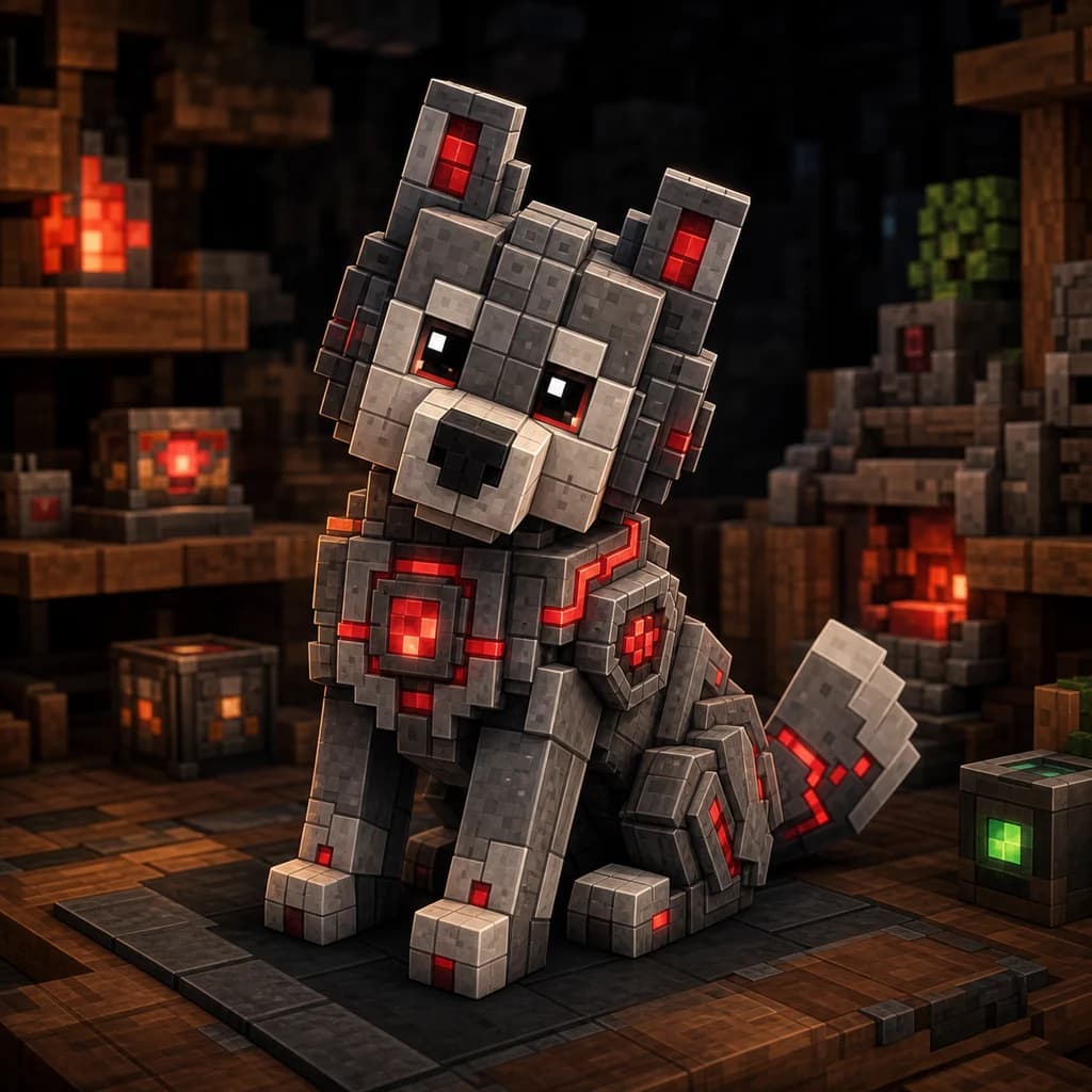 Cover of the Redstone Pets addon